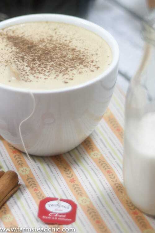 Paleo Almond Milk Chai Tea Latte (Dairy Free) - Tastes Lovely