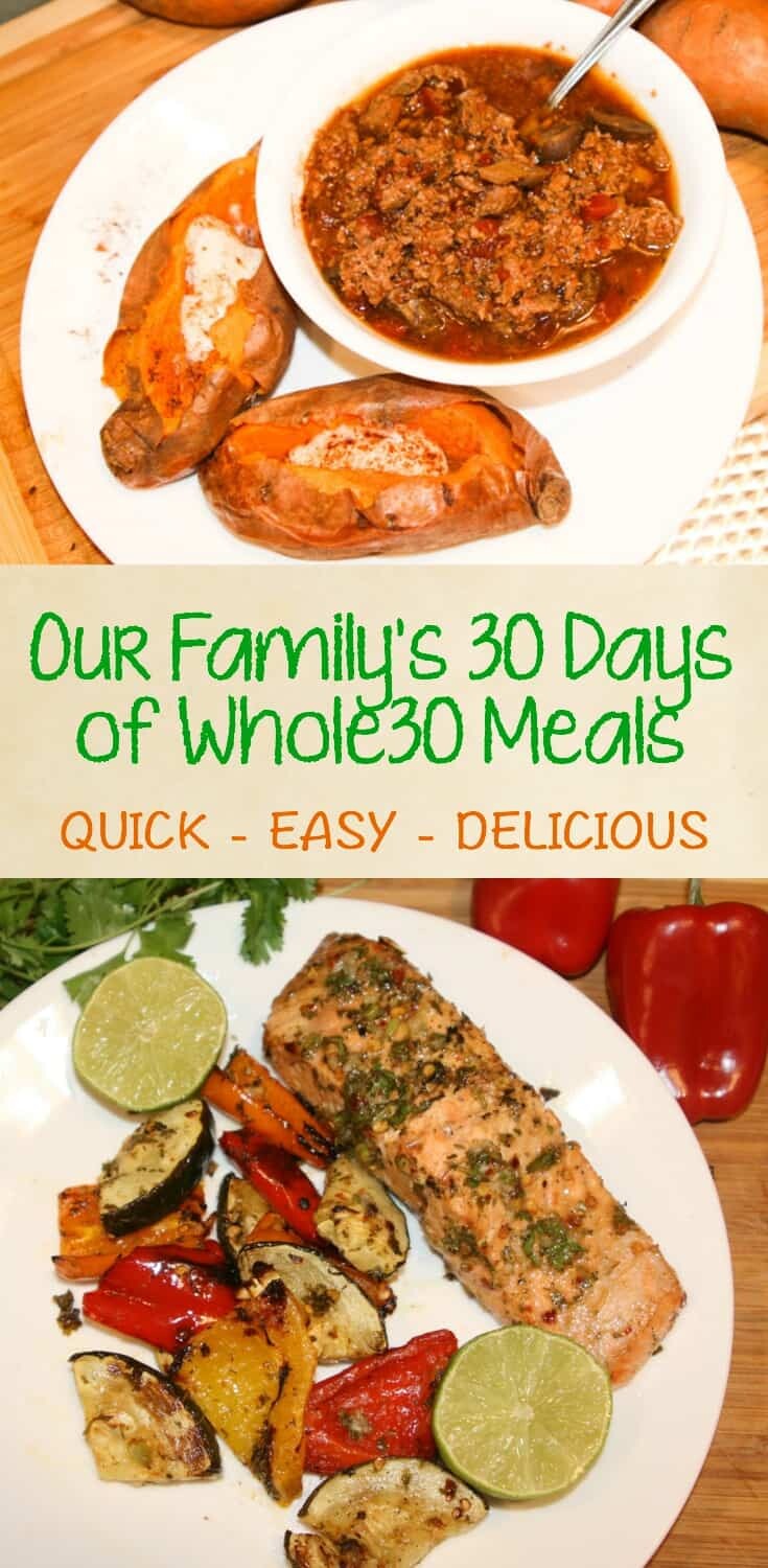 30 Days of Whole30 Recipes