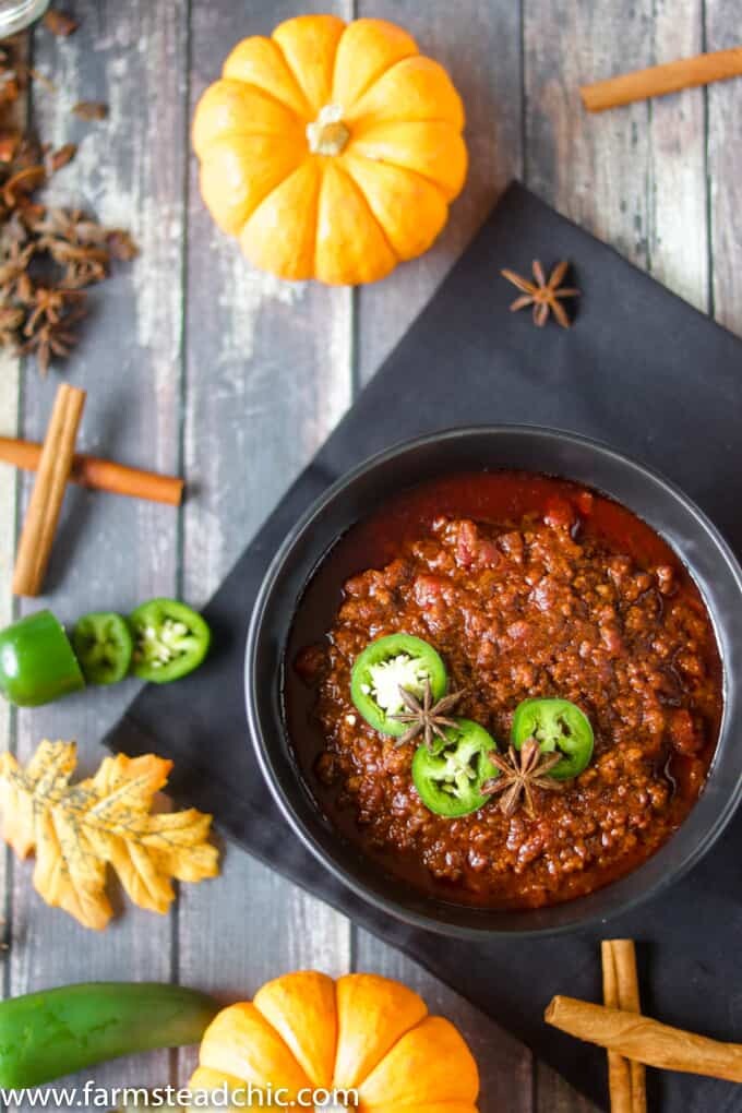 What better way to usher in fall than with this Paleo & Whole30 Spiced Pumpkin Chili? Healthy, simple, and delicious, it'll be a hit for the whole family!