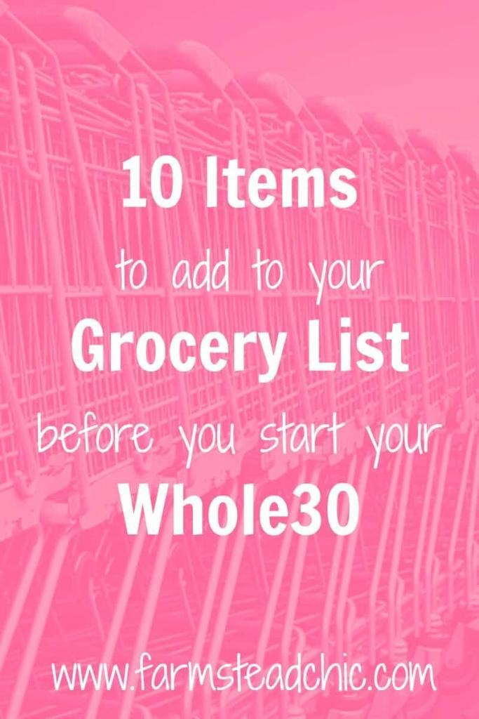 Ten items you NEED in your kitchen before you begin the Whole30.