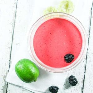 This Paleo & Whole30 Blackberry Lime Marinade is so easy to make and requires only 5 ingredients. It's such a sweet, flavorful surprise on chicken!