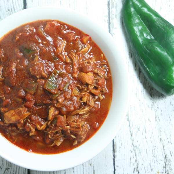 Warm and spicy, quick and easy, this Paleo and Whole30 Leftover Turkey Chili is the perfect weeknight dinner on a cold, rainy winter night.