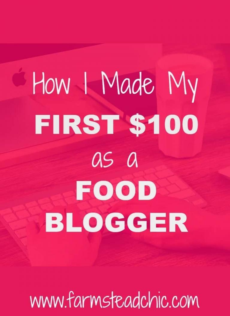 How to Make Money as a Food Blogger
