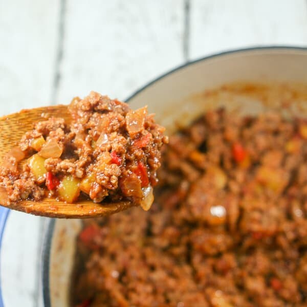 Sweet, a tad spicy, rich, chunky and robust, these Paleo and Whole30 Sloppy Joes are out of this world delicious + easy to make! The perfect weeknight meal!