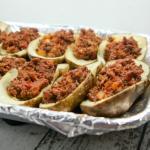 With the sweet + spicy Sloppy Joes offsetting the salty + crispy but yet "buttery" potato skins, these Whole30 Potato Skins = an explosion of flavor! You won't believe they are Whole30-compliant!