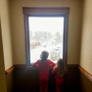 Snow in Asheville 2017