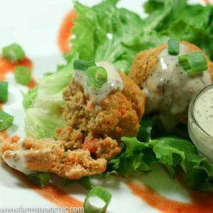 These Paleo and Whole30 Buffalo Chicken Meatballs are the perfect combo of spice + tang + meaty deliciousness. Wrap in gorgeous green lettuce leaves & drizzle with Whole30-approved ranch dressing. You'd never know they are good for you!