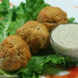 These Paleo and Whole30 Buffalo Chicken Meatballs are the perfect combo of spice + tang + meaty deliciousness. Wrap in gorgeous green lettuce leaves & drizzle with Whole30-approved ranch dressing. You'd never know they are good for you!