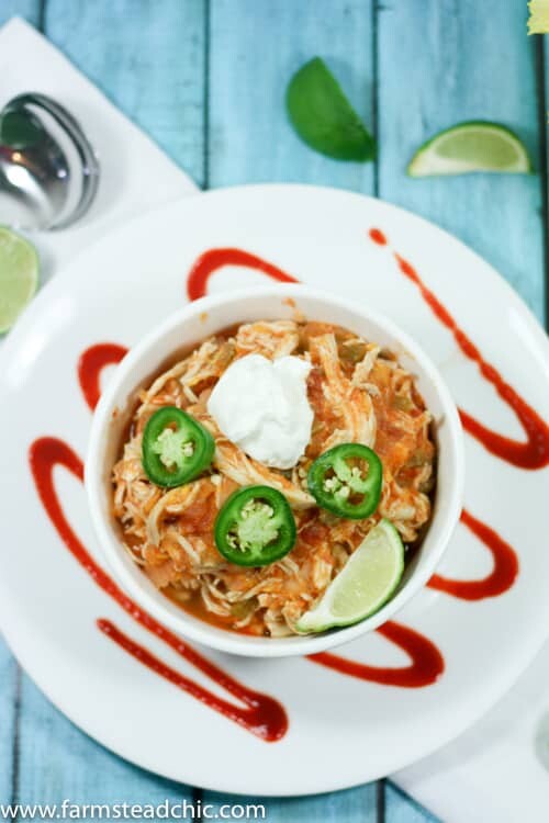 This Instant Pot Buffalo Chicken Chili incorporates all your favorite WING flavors into a comforting one-dish meal that's Paleo + Whole30 compliant!