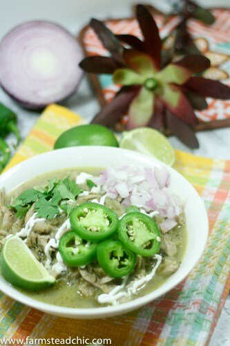 This Instant Pot Paleo and Whole30 White Chicken Chili is dairy-free and a deliciously flavorful one-pot dinner, featuring organic free-range chicken, fire-roasted chiles, sweet yellow onion, and spicy jalapeños with fresh garlic and flavorful + nutritious cumin, coriander and oregano.