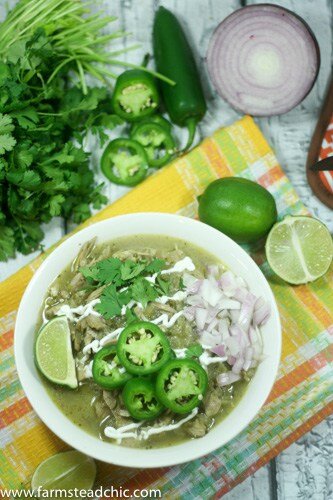 This Instant Pot Paleo and Whole30 White Chicken Chili is dairy-free and a deliciously flavorful one-pot dinner, featuring organic free-range chicken, fire-roasted chiles, sweet yellow onion, and spicy jalapeños with fresh garlic and flavorful + nutritious cumin, coriander and oregano.