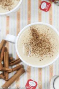 This Paleo and Whole30 Chai Spice Latte combines all the flavors of chai tea with freshly brewed coffee and a touch of creamy coconut milk to start your day off right. Sprinkle it with cinnamon for an extra little kick and a drool-worthy pic. Dairy free and vegan.