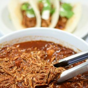 This Paleo and Whole30 Pulled Barbecue Chicken is legit. It's full of flavor, super-simple to make, easy on the budget and Paleo and Whole30-friendly. Grain-free, gluten-fee, dairy-free and all that jazz, too. Slow cooker and Instant Pot recipes included.