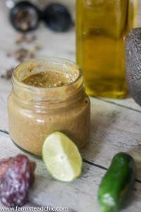 This Paleo and Whole30 Caribbean Jerk Paste is a little sweet, a little spicy and a lot healthy. Packed with tasty ingredients like mango, allspice berries, fresh ginger, thyme, scallions, dates and jalapeño, it's the perfect Jamaican jerk marinade for summer grilling!