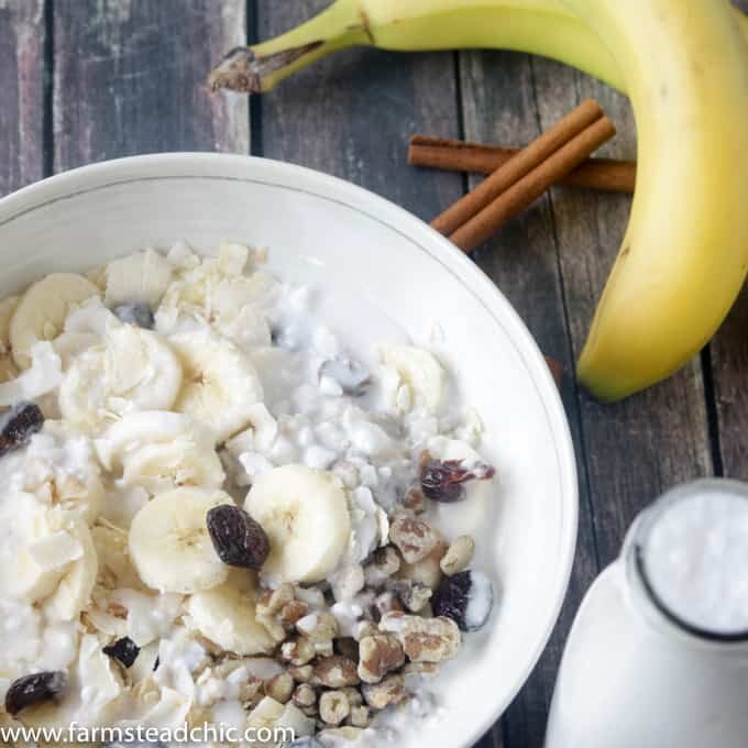 With bananas, walnuts and cranberries with a sprinkling of cinnamon, these Paleo Breakfast Bowls are cool, creamy, crunchy, grain-free, gluten-free, dairy-free just plain delicious. . Craving a bowl of cereal? You need these! (Whole30 Compliant Ingredients) Vegetarian and Vegan + full of protein and healthy fats.