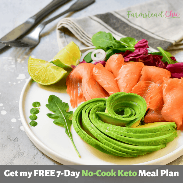 No Cook Keto Meal Plan - Budget Friendly Keto Meal Plan