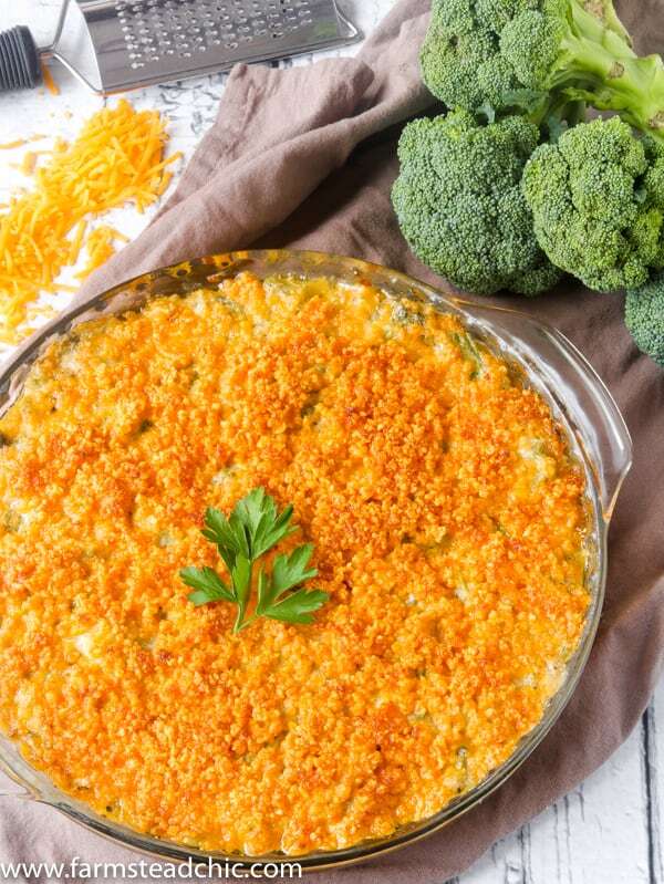 Low Carb, Keto Broccoli Casserole