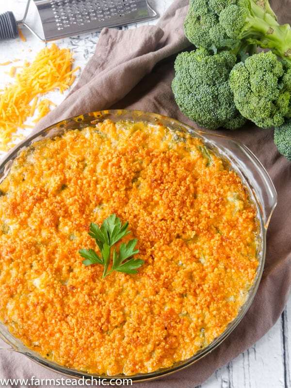 Low Carb, Keto Broccoli Casserole