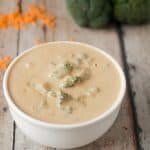 low carb, keto broccoli cheese soup