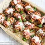 These Low Carb, Keto Leftover Turkey Jalapeño Poppers are creamy and spicy, practically melt in your mouth and have only one carb each! | www.farmsteadchic.com | #lowcarb #keto #leftoverturkey #jalapeñopoppers #farmsteadchic