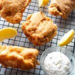 Keto Fried Fish - Low Carb Battered Cod Fish