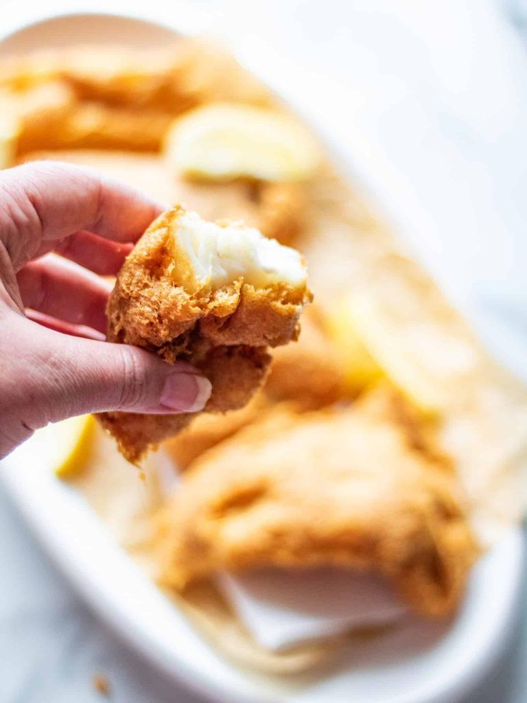 Keto Fried Fish - Low Carb Battered Cod Fish