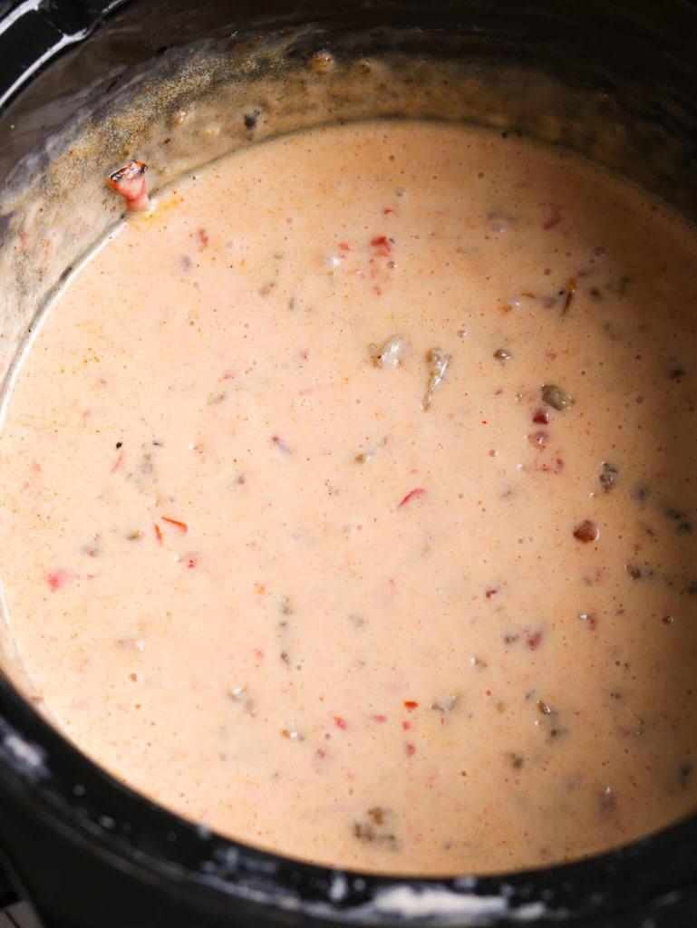 Keto Sausage and Rotel Cheese Dip