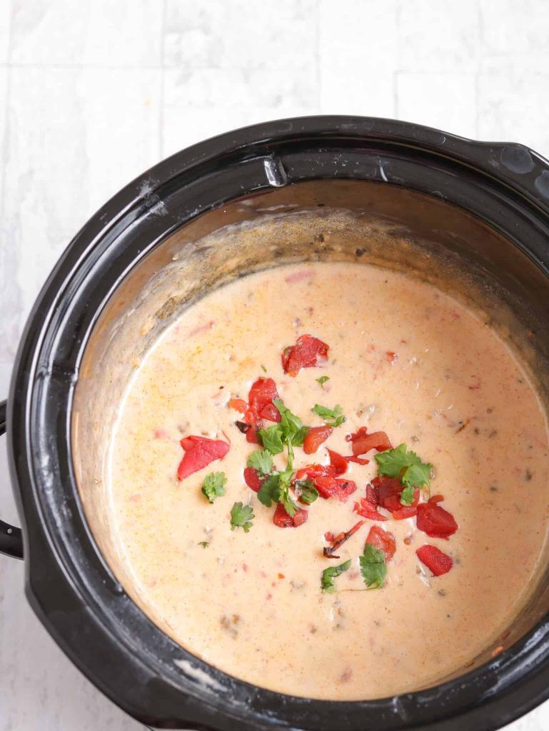 Keto Sausage and Rotel Cheese Dip