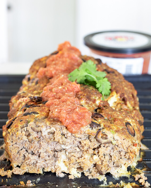 Keto Mexican Meatloaf - Low Carb Meatloaf