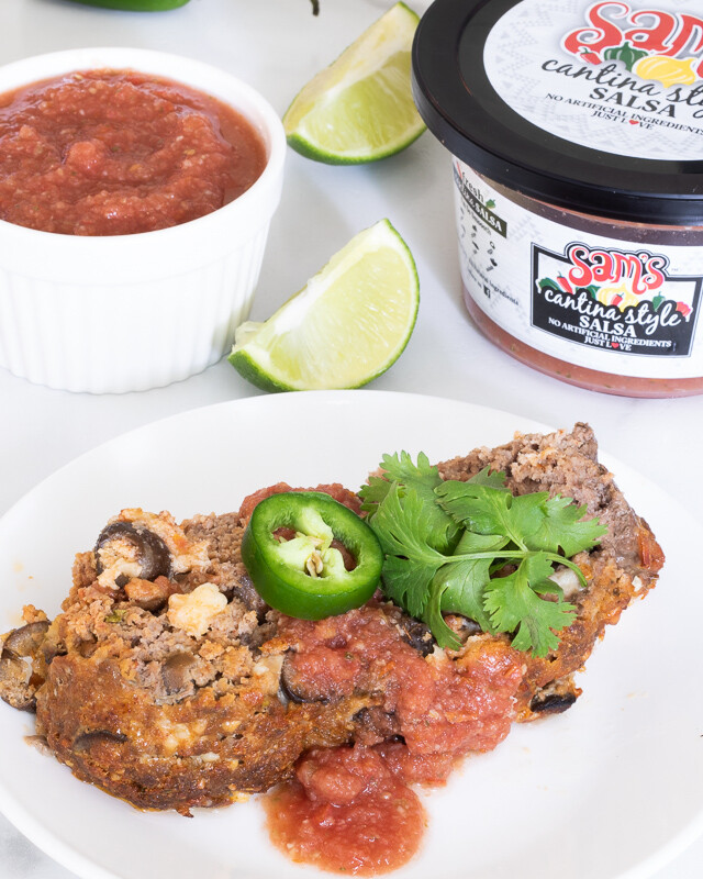 Keto Mexican Meatloaf - Low Carb Meatloaf